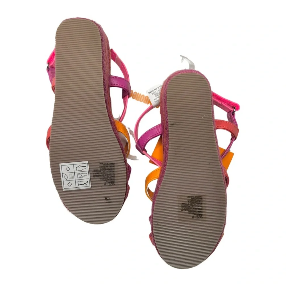 Gymboree neon espadrilles